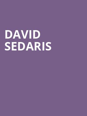 David Sedaris, State Theatre, Kalamazoo