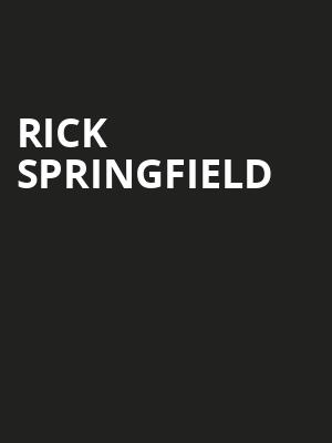 Rick Springfield, Firekeepers Casino, Kalamazoo