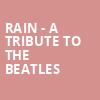 Rain A Tribute to the Beatles, Miller Auditorium, Kalamazoo